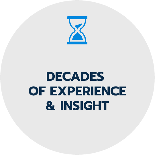 Decades of Experience