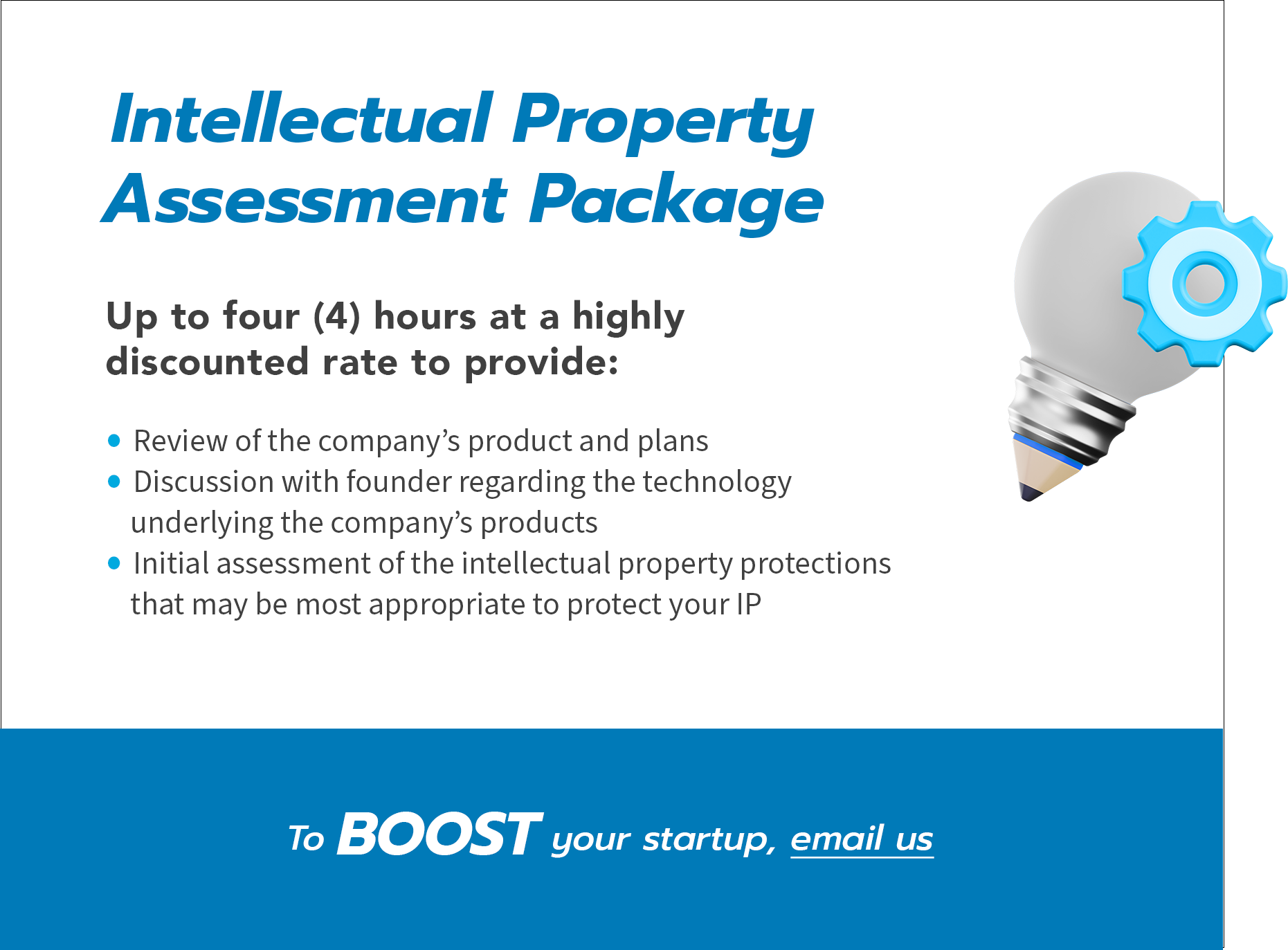 Intellectual Property Assessment Package